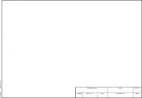 Zeichenpapier A3 mit Rand u. Schriftfeld 25 Blatt